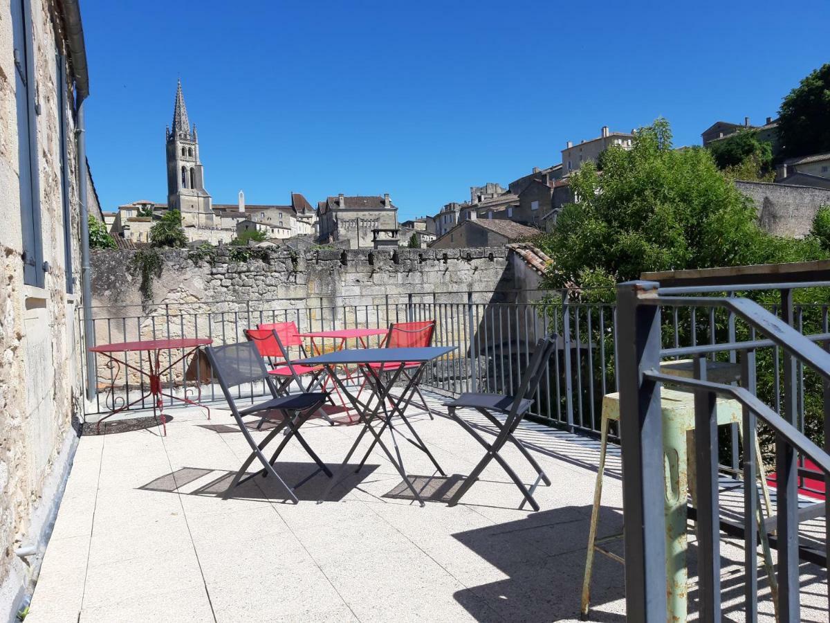 Les Logis Des Vignobles Sainte Emilion En Duplex N 1 Avec Terrasse